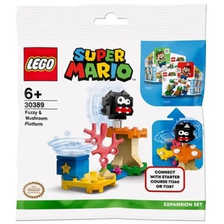 LEGO 30389 Super Mario Polybeutel-Set mit Plattform und Pilz