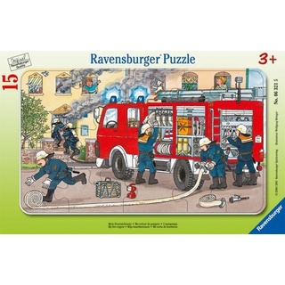 Ravensburger Rahmenpuzzle Mein Feuerwehrauto