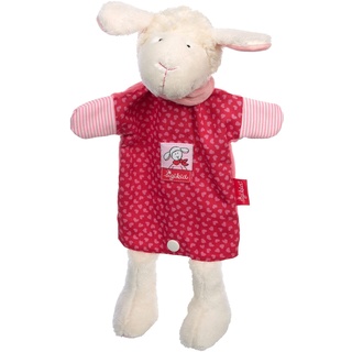SIGIKID 42725 Handpuppe-Schnuffeltuch Schnuggi Mädchen Babyspielzeug empfohlen ab Geburt pink/weiß