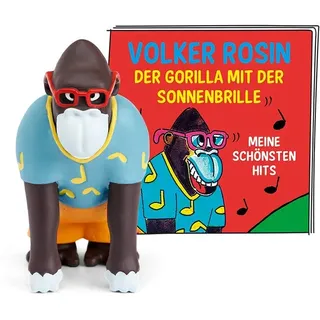 tonies Hörfiguren für Toniebox, Volker Rosin – Der Gorilla mit der Sonnenbrille, Kinderlieder für Kinder ab 3 Jahren, Spielzeit ca. 53 Minuten