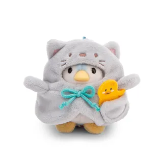 NICI MYMOCHI Kuscheltier Set - Pinguin Kuscheltier Waddle 8 cm mit Ente und Katzenkostüm in Geschenkbox, Flauschiges Stofftier zum Kuscheln, Spielen und Liebhaben - 61143