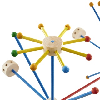 SteckArt Set 2 | Spielzeug | Steckspiel | Stecksystem | Konstruktionsspielzeug Baukasten | Bausteine Holz | Kinder | Lernspielzeug