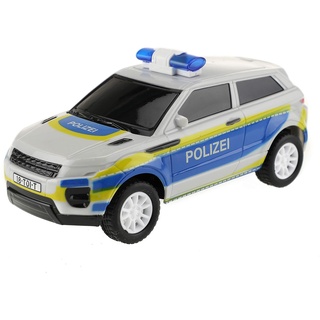 Toi-Toys 23529A ferngesteuertes Polizeiauto mit Blaulicht, Modellauto Polizei mit Sirene