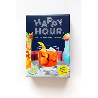 Happy Hour. Ein Cocktail-Kartenspiel. Quartett