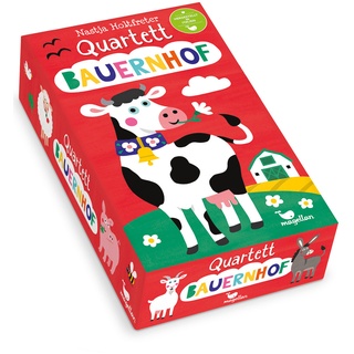 Magellan Verlag - Kartenspiel QUARTETT - BAUERNHOF in bunt