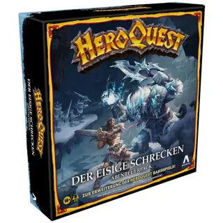 Hasbro Spielesammlung HeroQuest Brettspiel-Erweiterung Der eisige Schrecken Abenteuerpack de