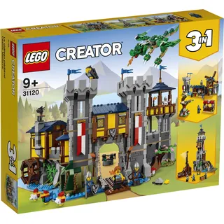 LEGO Mittelalterliche Burg (31120, LEGO Seltene Sets, LEGO Creator 3-in-1)