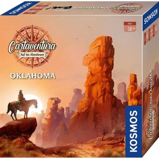 Cartaventura - Oklahoma, Kartenspiel, 1-4 Spieler, ab 12 Jahren (DE-Ausgabe)