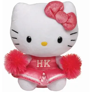 TY 90147 Hello Kitty Large - Cheerleader, 25cm