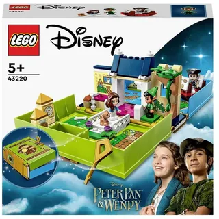 LEGO® Konstruktionsspielsteine DISNEY Peter Pan & Wendy – Märchenbuch-Abenteuer