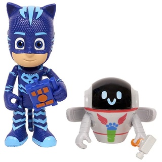 PJ Masks - Packung mit 2 Figuren (Katze und PJ Robot)