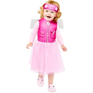 (PKT) (9909103) Child Girls Skye Baby Costume (2-3yr) - Paw Patrol