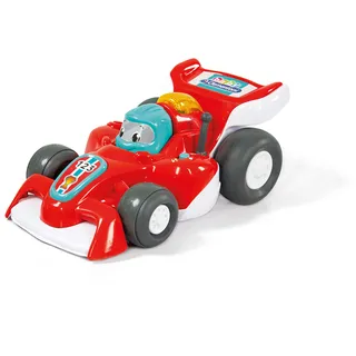 Clementoni 61721 Lewis Racing RC Car-Ferngesteuertes Auto, interaktives Spielzeug 2-4 Jahre, englische und spanische Version, Mehrfarbig, One Size
