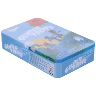 Schmidt Spiele 54402 Geistertreppe, Drei Magier Reisespiel in der Metalldose