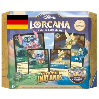 Ravensburger Sammelkarte Disney Lorcana: Die Tintenlande - Geschenk-Set (Deutsch)