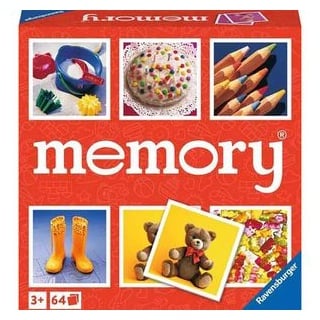 Ravensburger Kartenspiel 20880 memory Junior, ab 3 Jahre, 2-8 Spieler