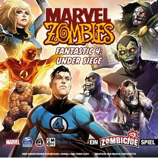 Cool Mini or Not - Marvel Zombies - Fantastic 4 Under Siege