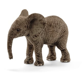 schleich 14763 Afrikanisches Elefantenbaby, für Kinder ab 3+ Jahren, WILD LIFE - Spielfigur