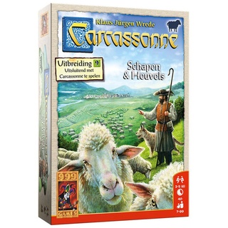 999 Games brettspiel Carcassonne: Schafe und Hügel, Farbe:Multicolor