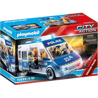PLAYMOBIL® City Action Polizei-Mannschaftswagen mit Licht und Sound 70899