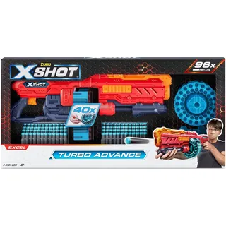 ZURU - X-Shot - Excel Turbo Advance Blaster mit Darts / Zuru / Spiele (außer Software)