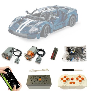 TETK Super Motor und Fernbedienungs Upgrade Kit Für Lego Technic 2022 Ford GT 42154 Auto Modellbausatz, Kompatibel mit Lego 42154 (Modell Nicht enthalten)