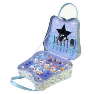 Disney Frozen Weekender - Make-up-Set für Mädchen - Handtasche für Mädchen - Frozen-Schmink-Kit und buntes Zubehör - Frozen Spielzeug und Geschenke für Kinder