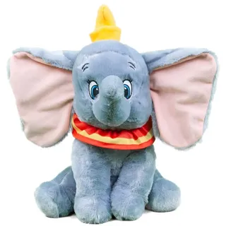 Kuscheltier Elefant Dumbo Disney sitzend grau 30 cm Plüschelefant