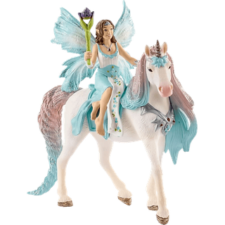 SCHLEICH Eyela mit Prinzessinnen-Einhorn Spielfigur Mehrfarbig