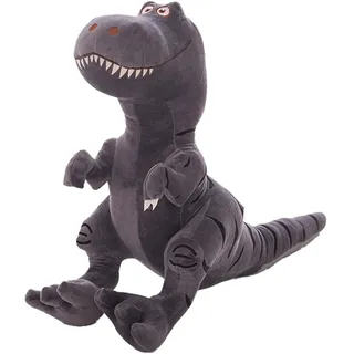 XineYuor Dino Kuscheltier,Plüschtier Dinosaurier Dino Stofftier Kuscheltier Plüsch Tyrannosaurus Rex Stofftierpuppe Dinosaurier Kuscheltier Geschenk für Baby,Kinder,Erwachsene (Asche, 40CM)