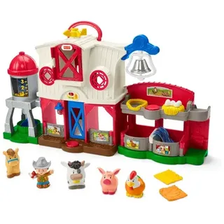 Fisher-Price Little People Bauernhof inkl. Figuren, Kleinkind Spielzeug