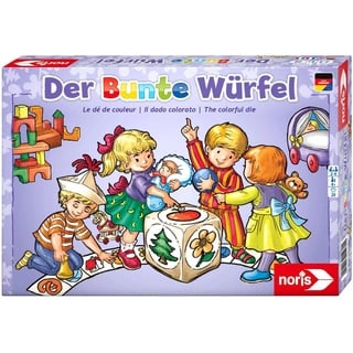 Noris Spiel Kinderspiel Würfelspiel Der bunte Würfel 606011289