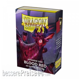 Dragon Shield ART11150 - DS60J Matte - Blood Red