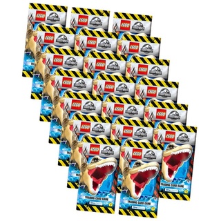 Blue Ocean Sammelkarte Lego Jurassic World 2 Karten - Sammelkarten Trading Cards (2022) - 20, Jurassic World 2 Karten - 20 Booster
