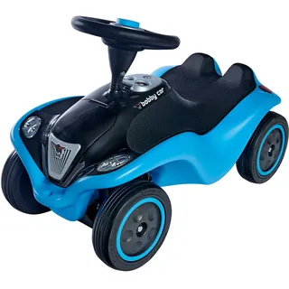 Rutscherauto BIG "BIG Bobby-Car NEXT, Blau" Rutschautos blau (blau/schwarz) Kinder mit Doppelscheinwerfern und Hupe, Made in Germany