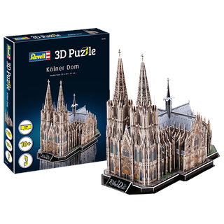 REVELL Kölner Dom 3D Puzzle, Mehrfarbig