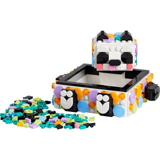 LEGO® Spielbausteine DOTS 41959 Panda Ablageschale, (Set, 517 St., Set) bunt
