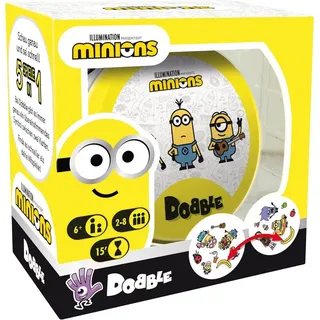 Asmodee Spiel Dobble Minions Beobachtungs- Reaktionsspiel 2-8 Spieler Ab 6+ Kartensp