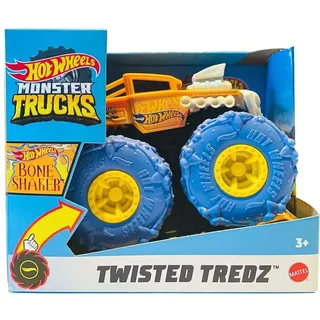 Hot Wheels Monster Trucks 1:43 Bone Shaker - Blau/Weiß/Gelb