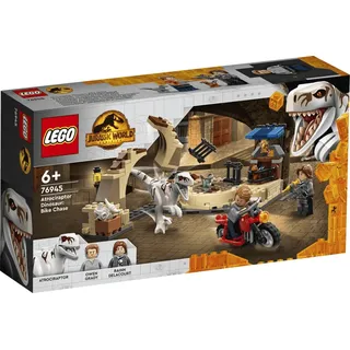 LEGO® Jurassic WorldTM 76945 Atrociraptor: Motorradverfolgungsjagd