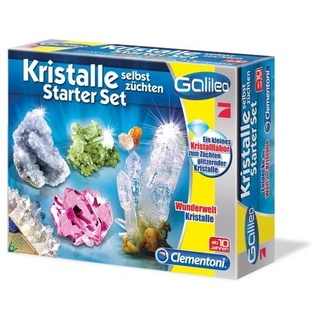 Clementoni 69269 Galileo - Kristalle selbst züchten Experimentier-Set