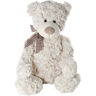 Mousehouse Gifts 45 cm großer Plüschtier Teddybär Teddy Bear Stofftier Beige für Baby oder Kinder Jungen und Mädchen