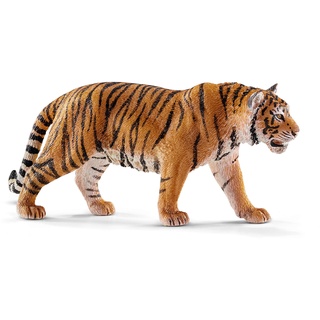schleich 14729 Tiger, ab 3 Jahren, WILD LIFE - Spielfigur, 3 x 13 x 6 cm