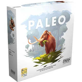 Z Man Games, Paleo, Board Game, Ages 10+, 1-4 Players, 45-60 Minutes Playing Time