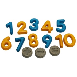 Plantoys Lernspielzeug Zahlen und Symbole bunt