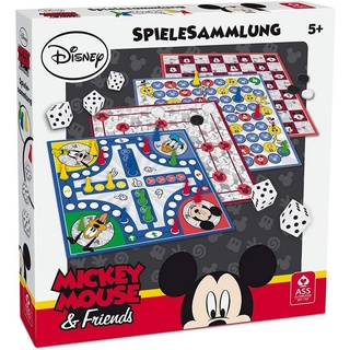 ASS Spiel, Brettspiel »Mickey & Friends - Spielesammlung« weiß