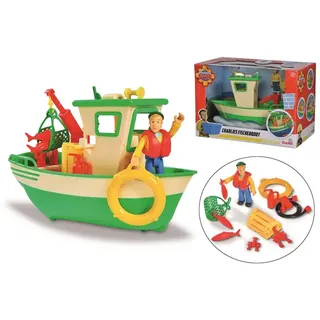 Simba 109252574 - Feuerwehrmann Sam - Charlies Fischerboot