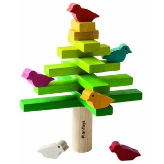 Plantoys Stapelspielzeug Balancierspiel Baum bunt
