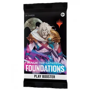 Kartenspiel Magic: The Gathering Foundations - Play Booster (14 Karten) (ENGLISCHE VERSION)