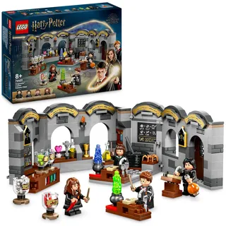 Lego Harry Potter Schloss Hogwarts: Zaubertrankunterricht, Fantasy-Spielzeug, baubares Klassenzimmer, Geschenkidee für Jungen, Mädchen und alle Fans, mit Hermine Granger und Severus Snape 76431